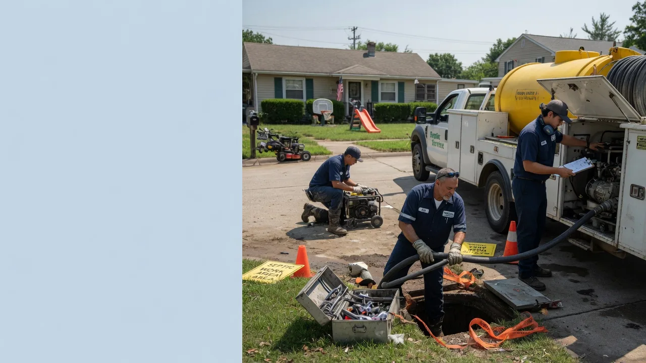 Septic Tank Pumping in Bentleyville, PA near me